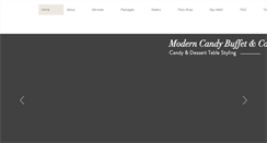 Desktop Screenshot of moderncandybuffet.com